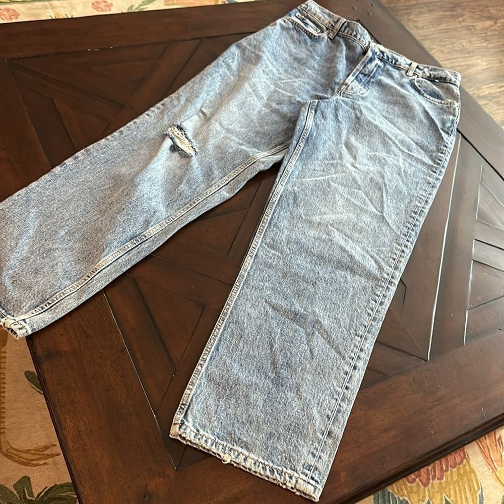 NWT RAILS The Topanga High Waist Straight Leg Jeans in Cascade - size 31 - Picture 6 of 9